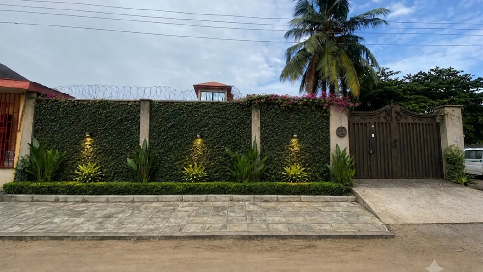 Halixscapes commercial entrance after landscaping